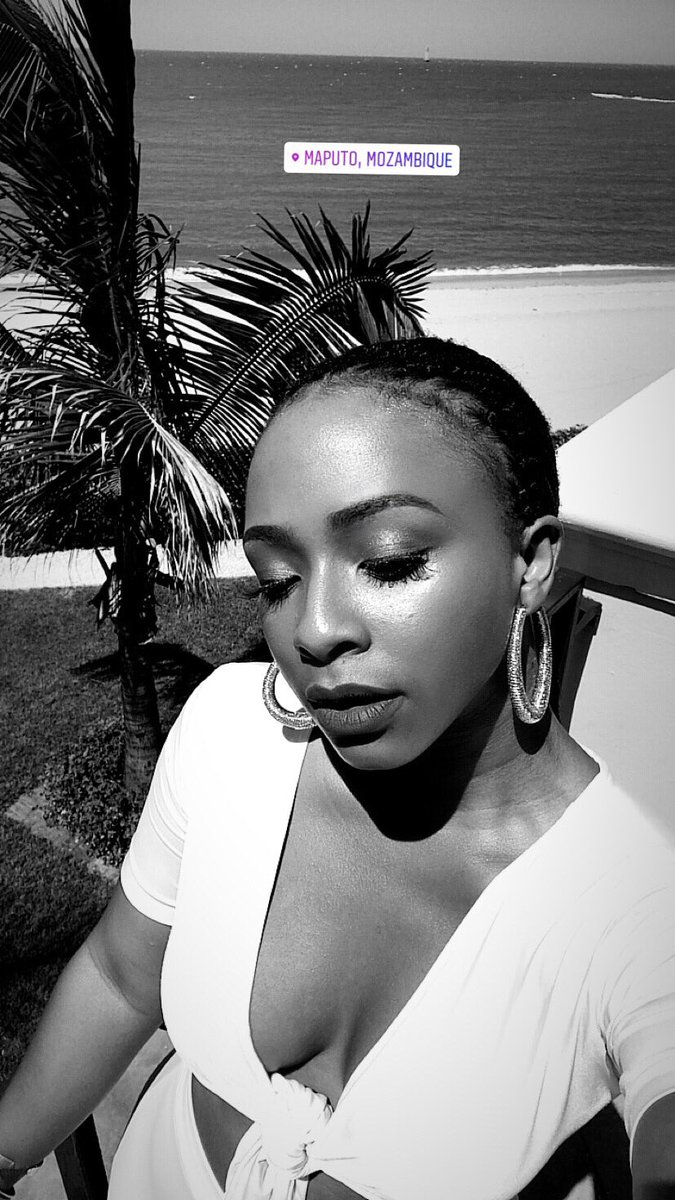 Boity's tweet photo. 🇲🇿🖤 https://t.co/TwNGZ1C3uY