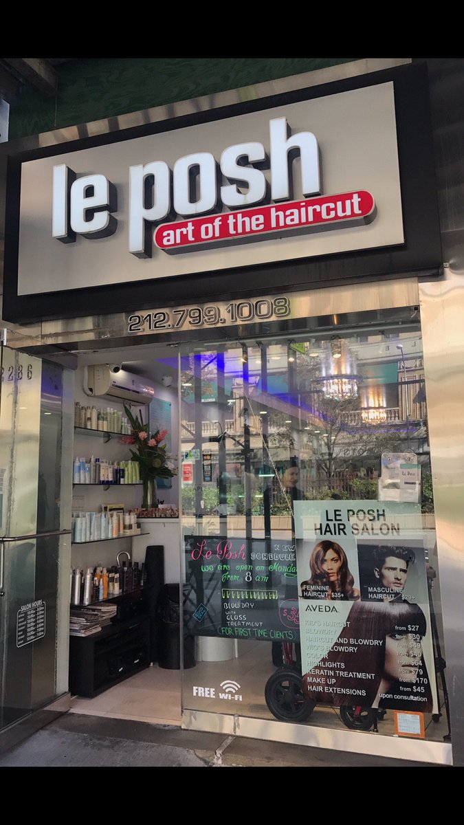 Le Posh Nyc On Twitter Le Posh Hair Salon Feels Like A
