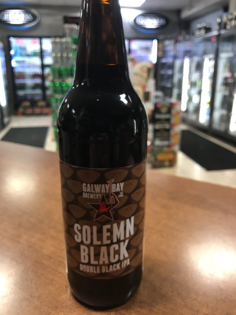 These 2 have been quite popular over Christmas <a href="/NoreastDrinks/">Noreast Drinks</a> @NoreastJeff <a href="/galwaybeer/">Galway Bay Brewery</a> #solemnblack #harmonicconvergence #irishcraftbeer