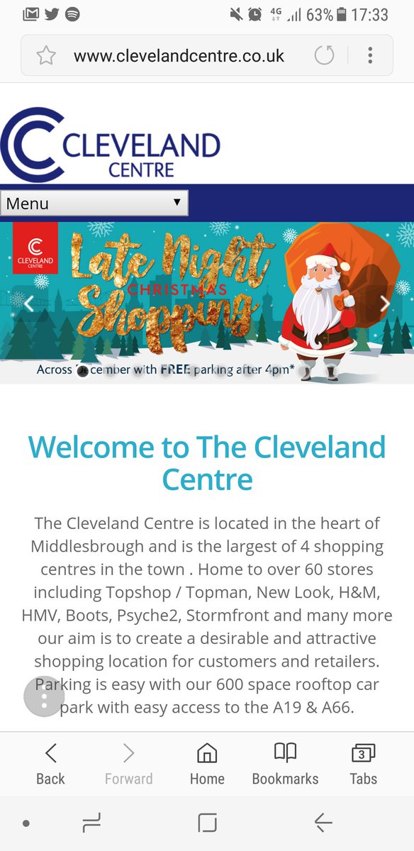 Not impressed that I've been charged for parking  when I'm lead to believe its free after 4pm! <a href="/ClevelandCentre/">ClevelandCentre</a>