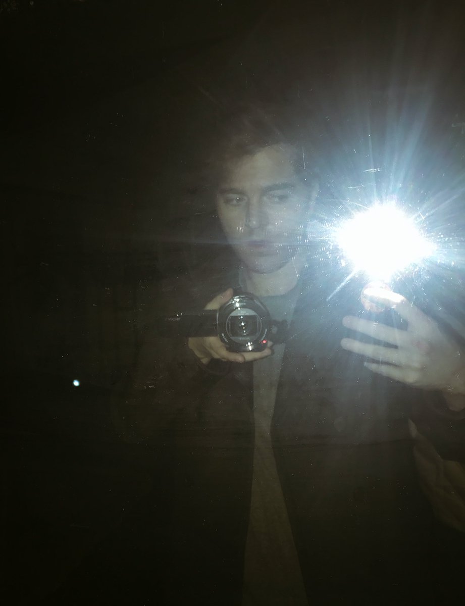 shanedawson's tweet photo. we spent the night in the most haunted room in the most famous haunted hotel in the world and it genuinely ruined me. 3 part series coming soon... 2️⃣1️⃣7️⃣🗝 https://t.co/kz66rCEJSs