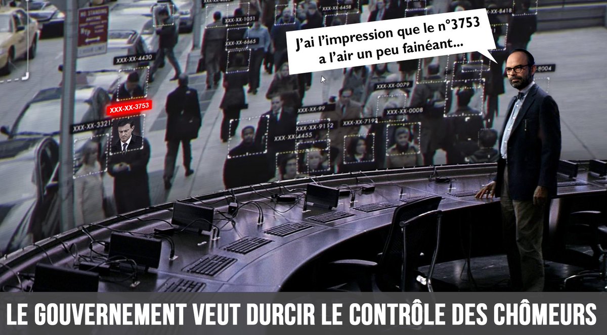 worldtvdesinfo's tweet photo. Ici salle de contrôle des #chômeurs fainéants, on vient d'en choper un. Je répète, on vient d'en choper un ! https://t.co/phCnziEc8C