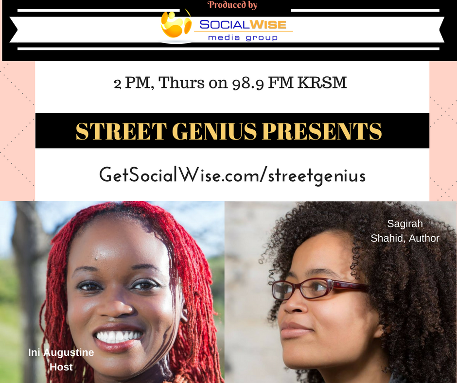 Did you enjoy our #talk on Street Genius Radio with #Poet &amp; #Author @Sagirahshahid? You can check out her event this# January! eastsidefreedomlibrary.org/events/writers… #blackwriters #blackwomen #poetry
