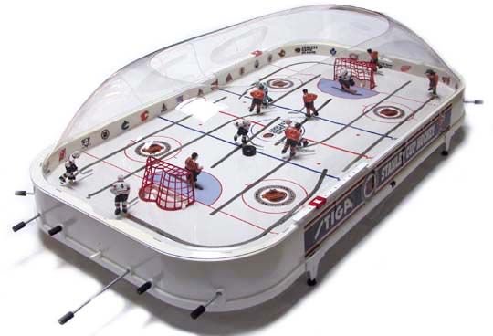 RodWarriors's tweet photo. Play it on any type of table! ROD Warriors Special #1 - Each game is complete with 2 teams, 2 goals, and 2 pucks. Game is a full 3 8″ x 19.75″ x 15″ and non-skid legs. #ShippingIncluded! https://t.co/Auq8lljVtC #BubbleDome #TableHockey https://t.co/9kWm6pMY1D