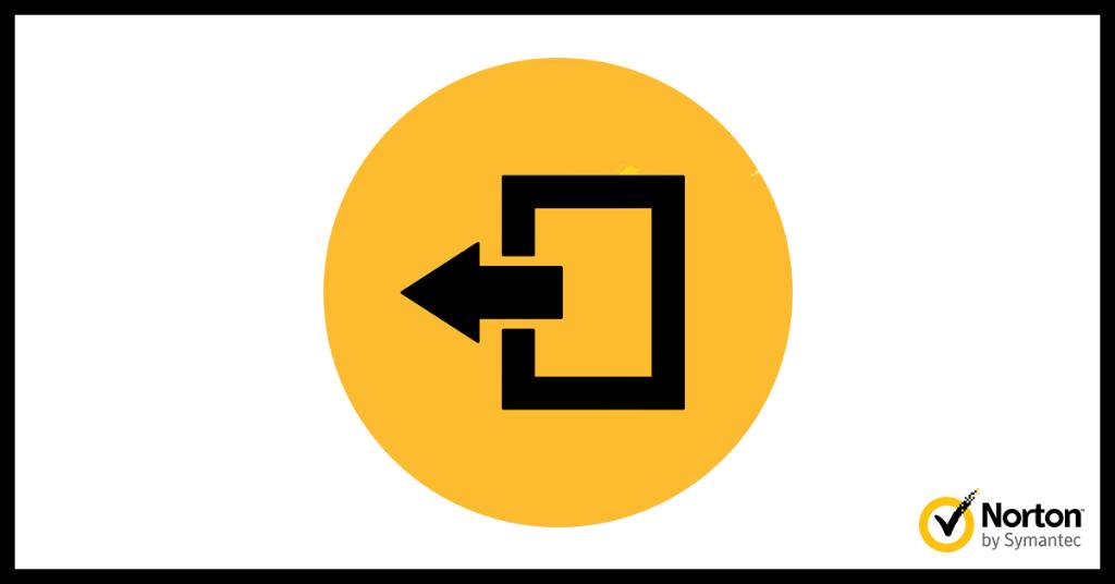 Always log out of websites when finished to avoid criminals gaining access to your account