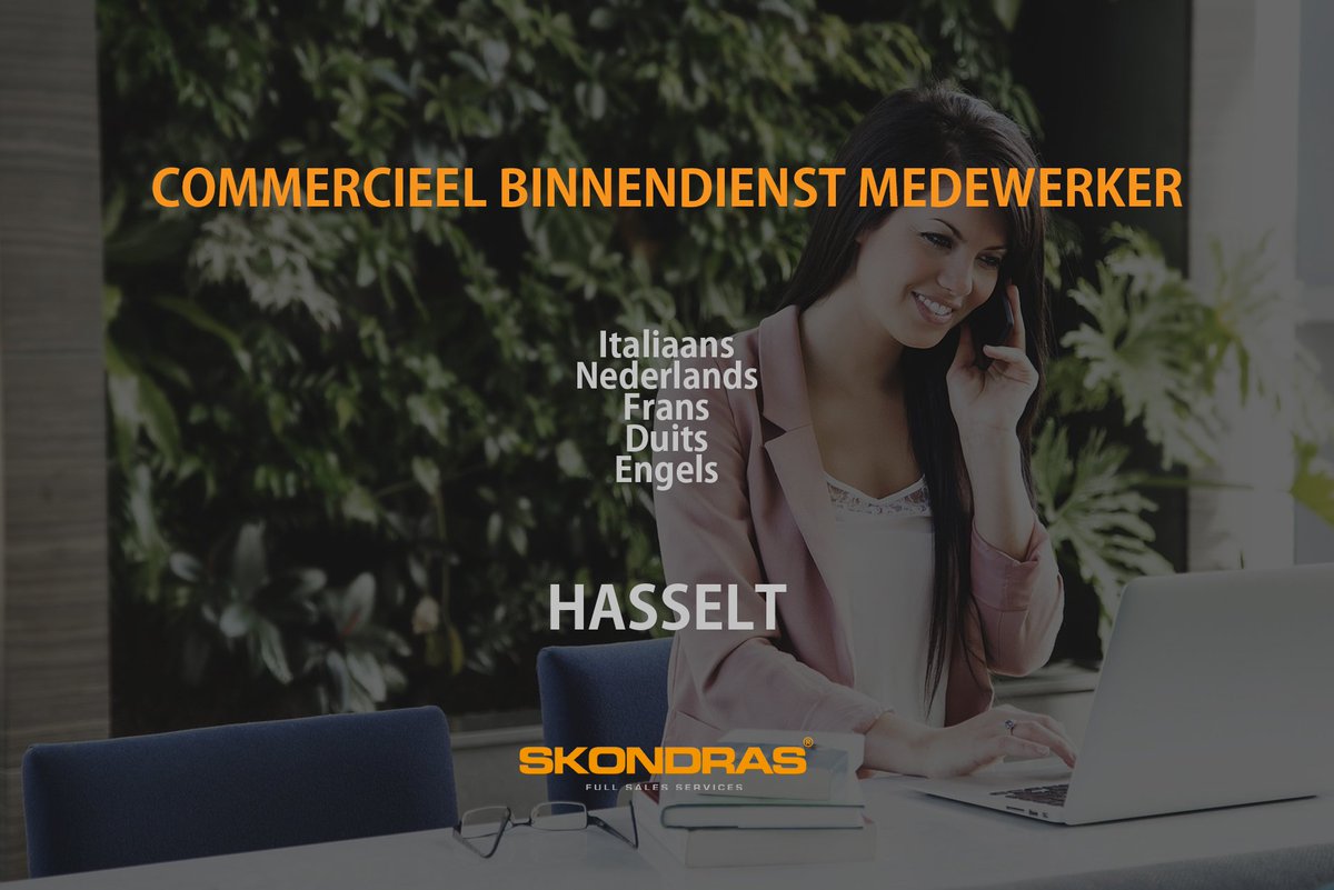 Gebeten door sales en meertalig? Woonachtig in de regio Hasselt? Dan hebben wij de ideale uitdaging voor uw verkooptalent! 
skondrasjobs.be/vacatures/vaca…
#salesjob #job #sales #international #hasselt #skondras #teamskondras