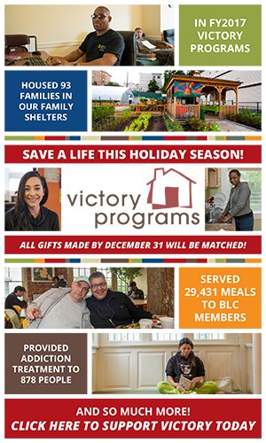 LivingCenter's tweet photo. When you #SupportVictory you support #health, #housing &amp; #prevention services for more than 2,400 vulnerable individuals in #Boston each year. Help us reach our $180K goal by Dec 31 to have your gift matched doubling your impact &amp; share what #victorymeans! https://t.co/t96A81nJDr https://t.co/D4pmbGirAb