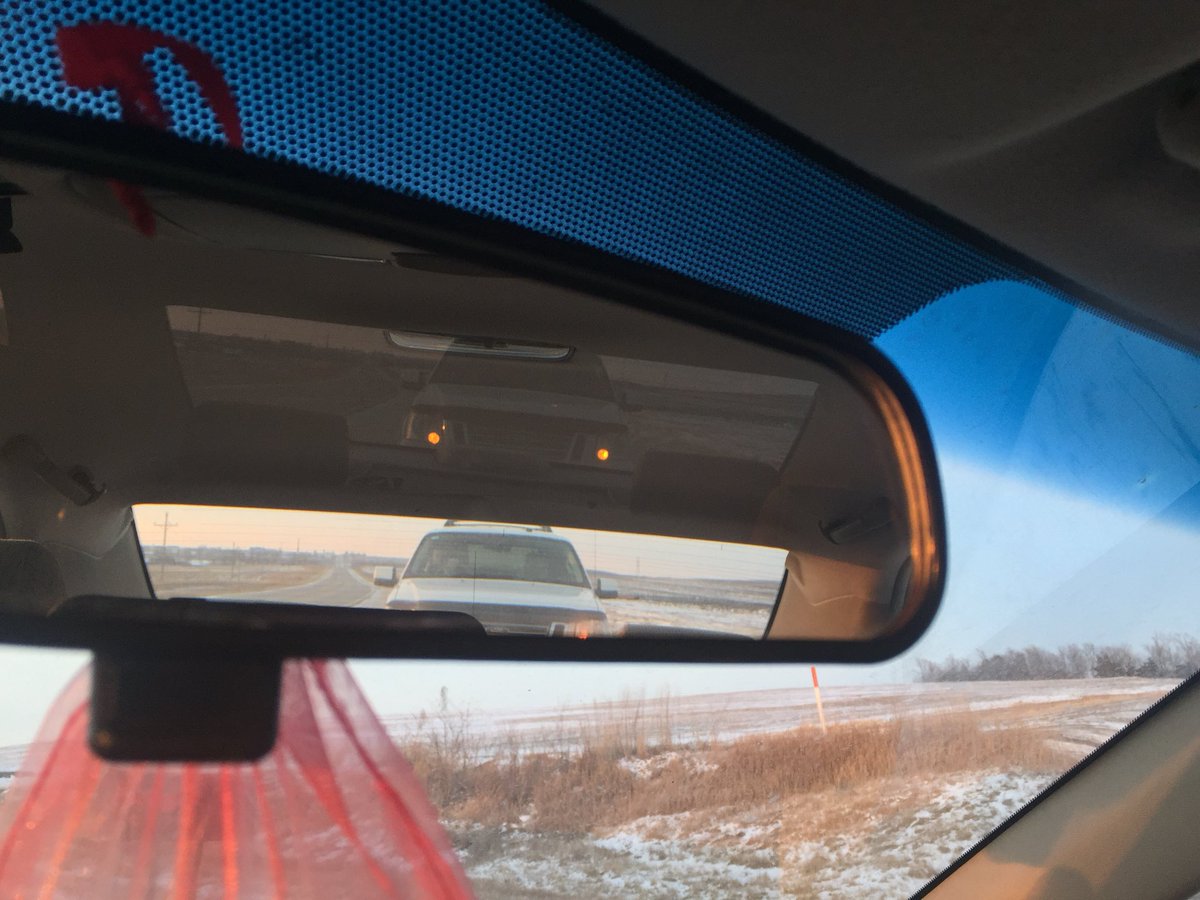 Pulled Over Rear View Window Getting Pulled Over Rear View Mirror