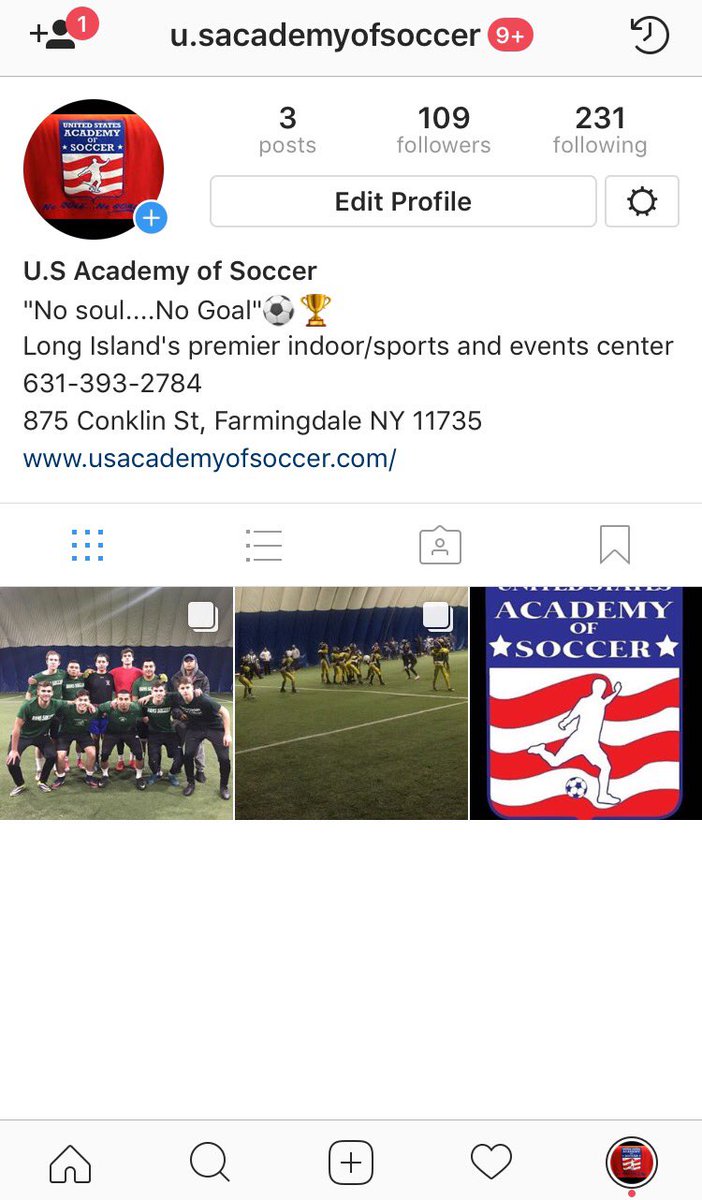 US Academy Of Soccer tweet media