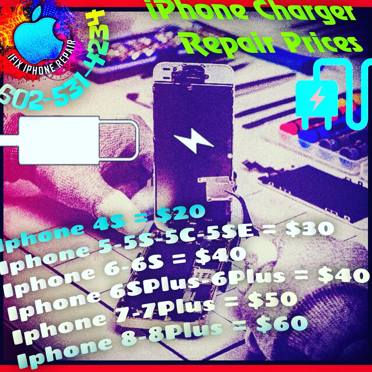 ifixitking's tweet image. iPhone Charger Port Repair Prices

We are running several special Repair Deals now, hit us up if anything goes wrong with your iPhone, PC, Or More!