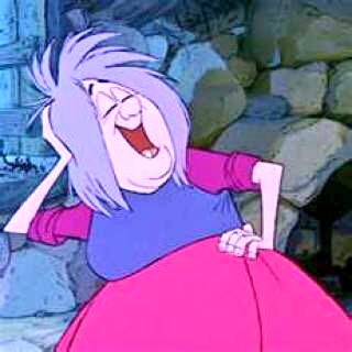 YouHave13Hours's tweet photo. Everybody: Awww, I love your new hair. You look like Elsa! 
Me on the outside: Thanks! 
Me on the inside: You obviously don’t know who Mad Madam Mim is. #oldschooldisney #swordinthestoneforlife #ilovevillains https://t.co/HWn8yU5BMn