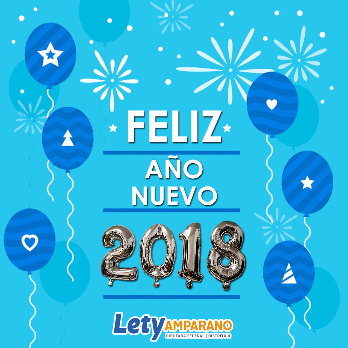 LETICIAAMPARANO's tweet photo. Que en este 2018 Tod@s Junt@s trabajemos de la mano para darnos la oportunidad del mejor Nogales y un Distrito 2 mas Fuerte que nunca! #FelizAño2018 https://t.co/Kiiy8K6oX3
