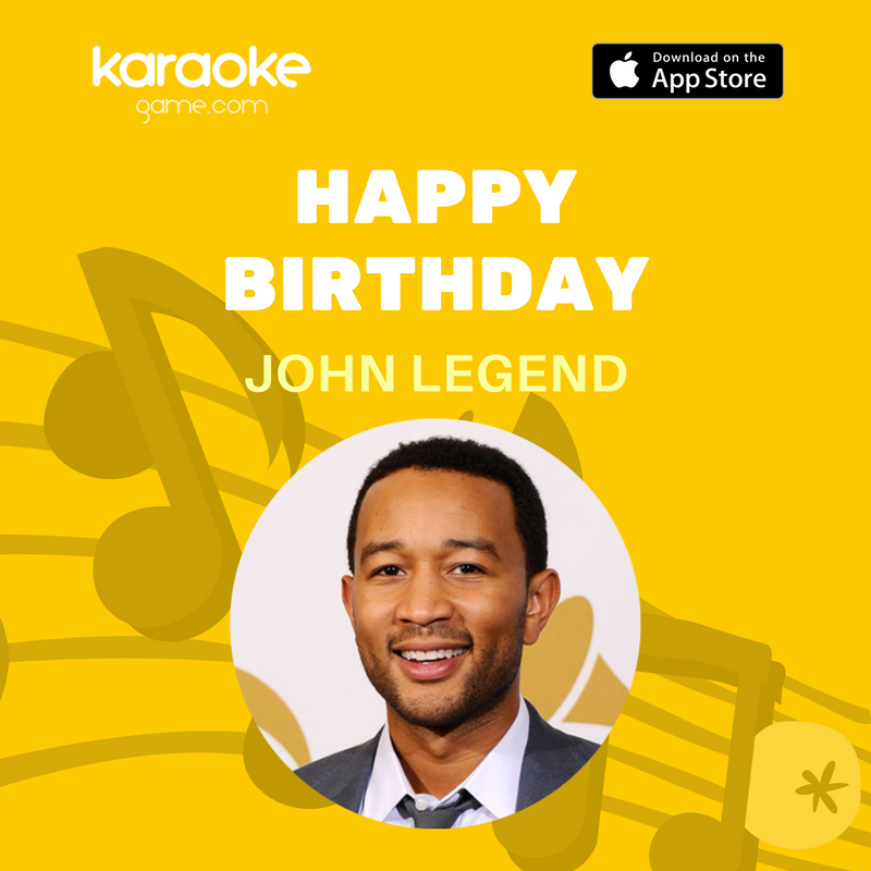 Sing \"All of me\" at karaoke and wish happy birthday to  