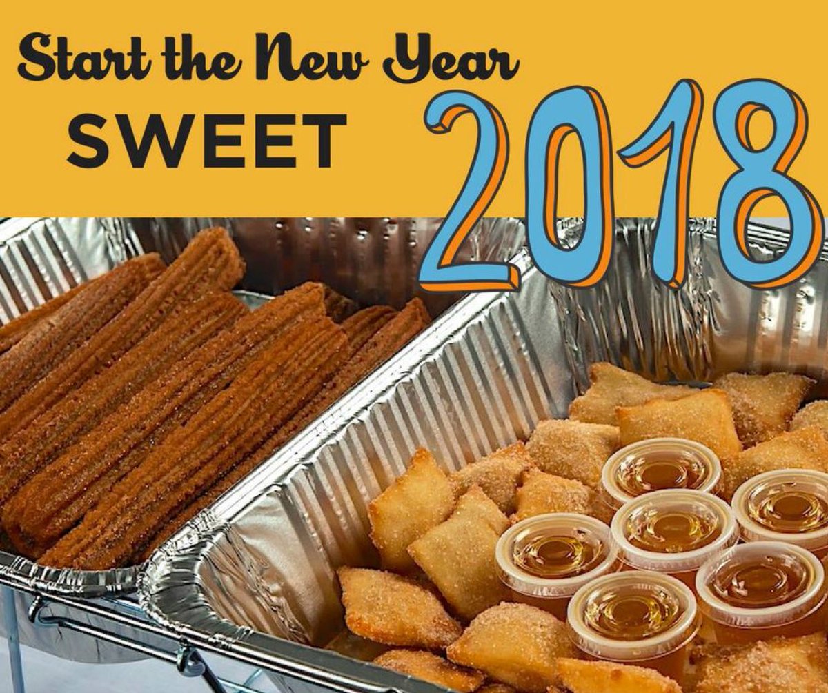RustyTacoHurst's tweet photo. Treat your guests this New Year's Eve! You will thank us later! 
Call 817-605-9075 to place your order.
#churros #sopapillas #sweet2018 #rustytacotogo #rustytacocatering https://t.co/DTorQjsX1f