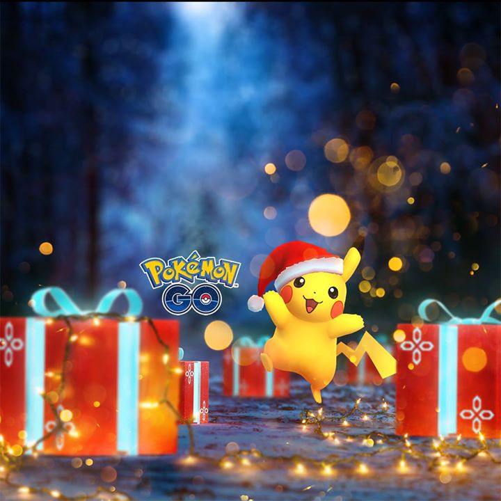 Holiday Pikachu 17 Will Be Gone In A Few Days In Pokemon Go Pokemon Blog