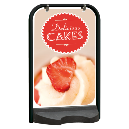 Gain more customers in the new year with a classic Pavement Sign from Banner Printing Android.