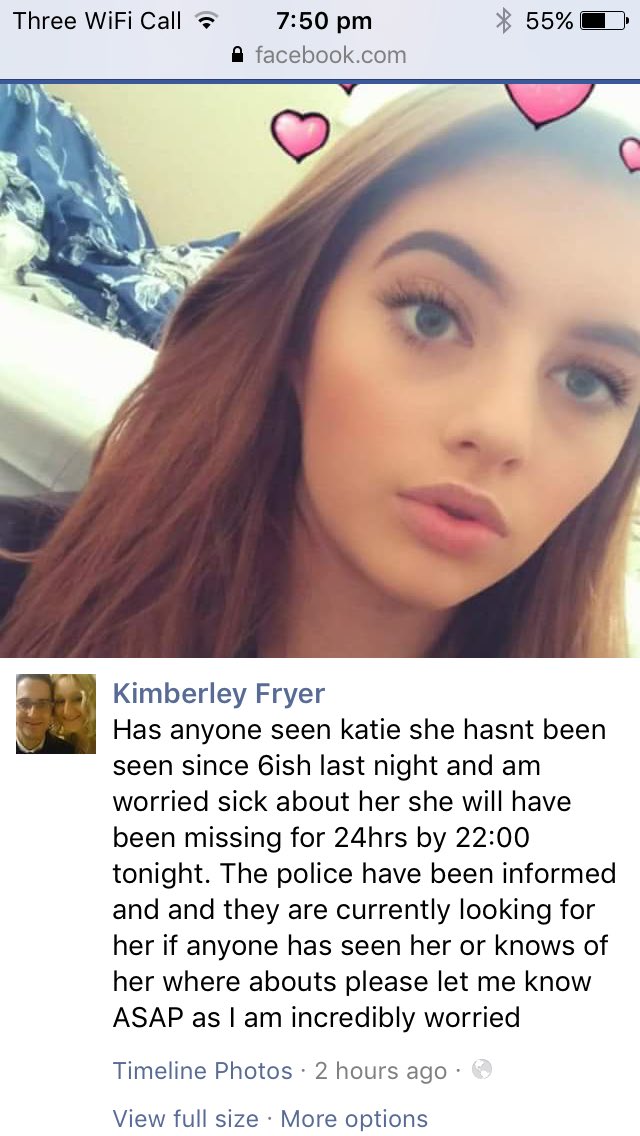 alexakabob1's tweet photo. https://t.co/Gzuws64cBQ… please help find this missing young girl- LeamingtonSpa area (UK). Please RT as much as possible- her family are very worried! Thanks. https://t.co/GmsDDvnm4s