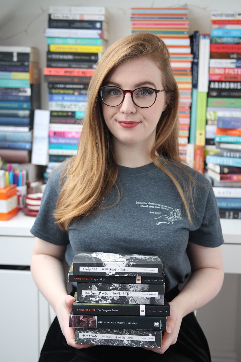 BronteParsonage's tweet photo. Looking ahead to 2018, we're so excited to be working with our Young Ambassador, @LucyTheReader - look out for her Brontë Book Club! #12daysofBrontë https://t.co/2iUMi6MXSH