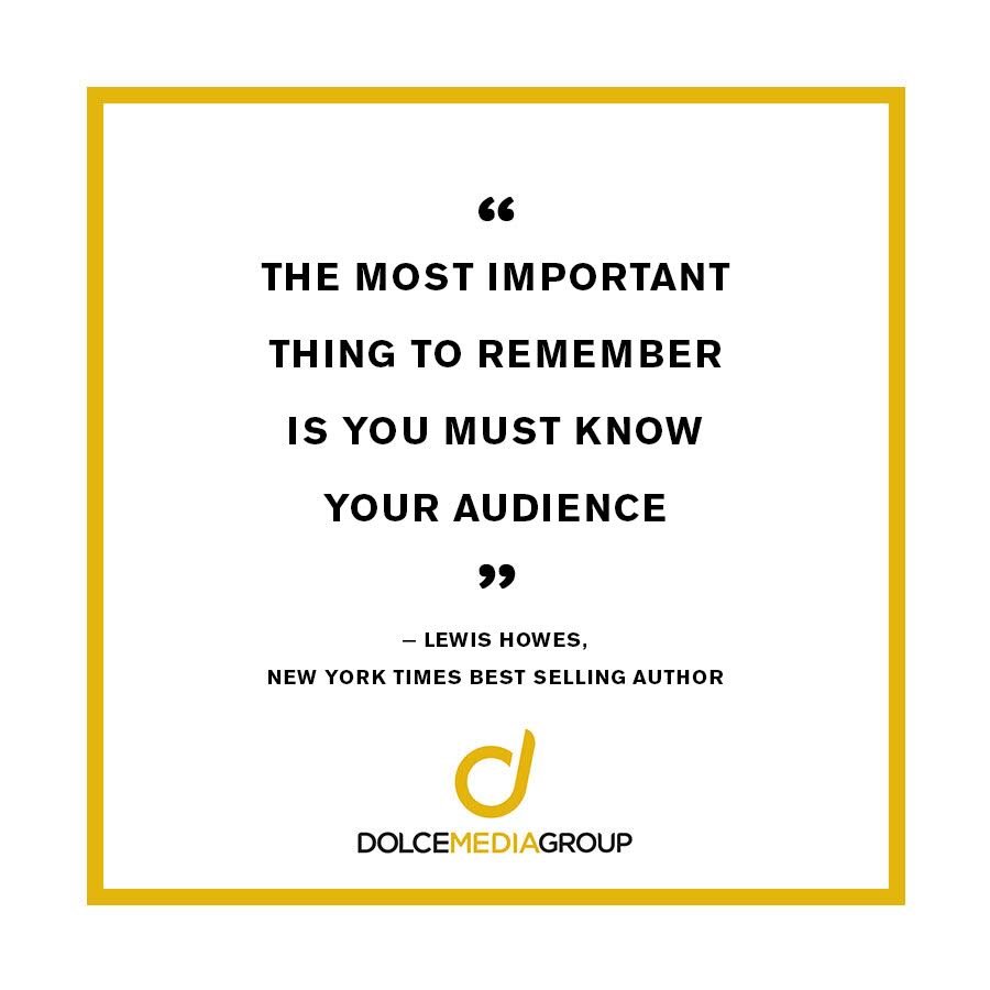 Know how your audience thinks and you will be successful #DolceMediaGroup #DMG #Marketing #WebDesign #SocialMedia #Print #jewellery #Luxury #motivation #logodesign #logo #food #Retail #homes #photography #quotes #Fashion #Vaughan #follow #love