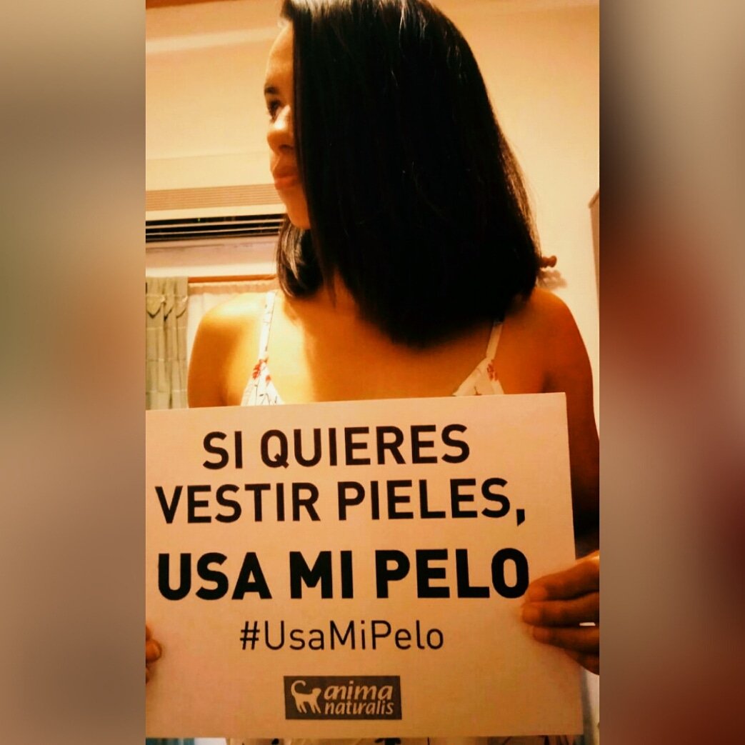 Endometria_'s tweet photo. Me uno a la campaña #UsaMiPelo de @AnimaNaturalis porque estoy en contra del uso de pieles. Si quieres usar pieles, usa mi pelo! https://t.co/NKTUr6MEtB