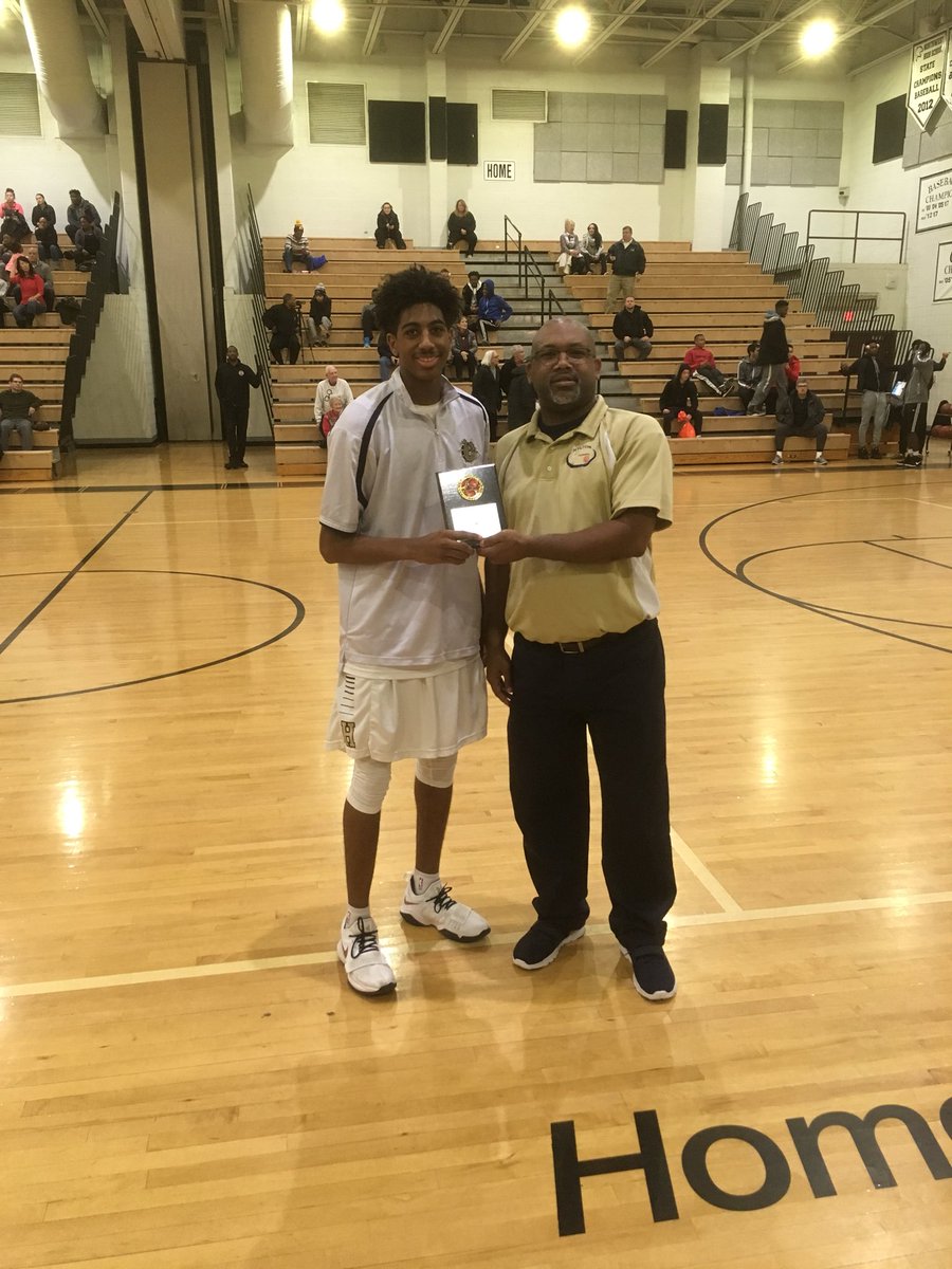 NWJagSports's tweet photo. Congrats to Marcus Stephens of C.D. Hylton and JeShaud Armwood of @RHSRamsAD for being named your team’s Varsity All Tournament Player of the 2017 NW Holiday Tournament. https://t.co/ci1xxdFBRO
