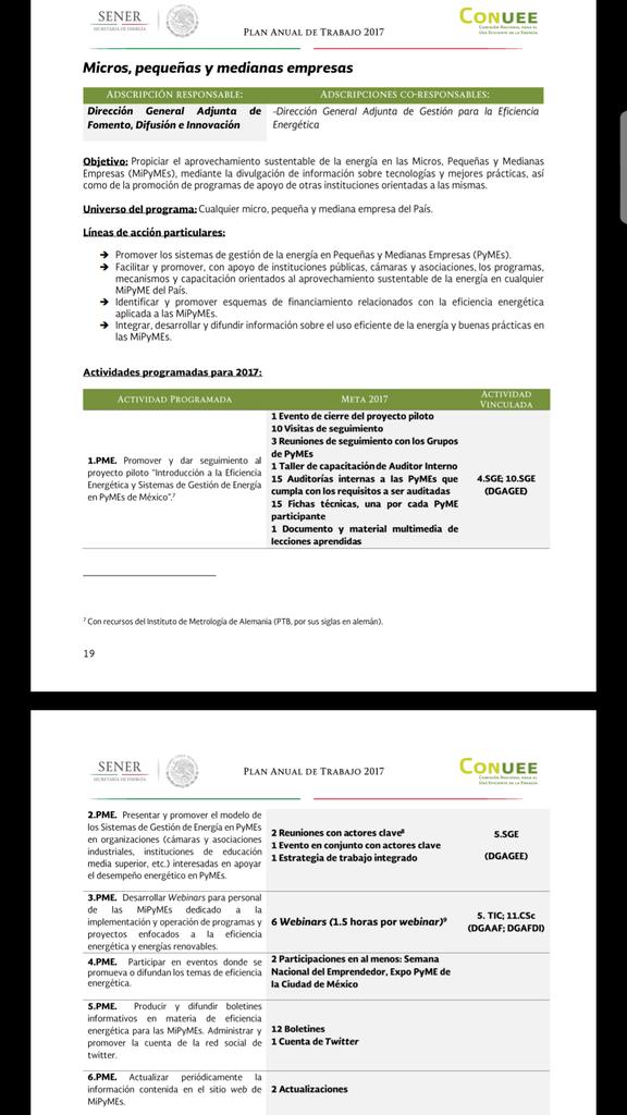 PymesConuee's tweet photo. #Repaso2017Conuee
Lee las notas que tenemos para ti de las actividades que realizamos desde la Subdirección de atención a la micro, pequeña y mediana empresa #MiPyMEs en este 2017.
#PAT2017 #MarcoProgramatico @CONUEE_mx
👉|https://t.co/HRlLhJLaeN https://t.co/7xbcp1Fjxl