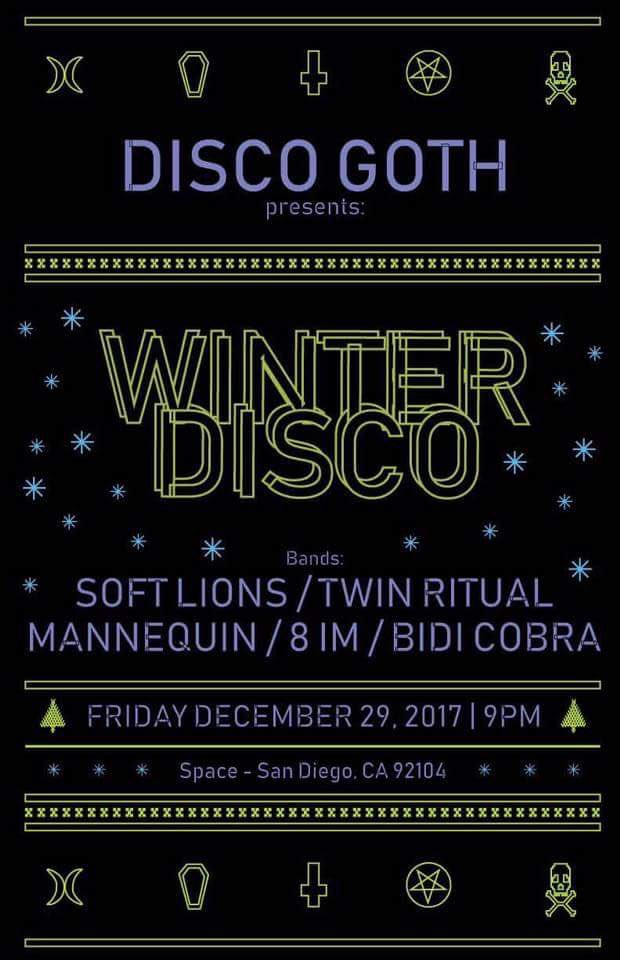 Last show of the year tomorrow at <a href="/spacebarsd/">SPACE</a> with <a href="/TwinRitual/">Twin Ritual</a>. Come party your face off!