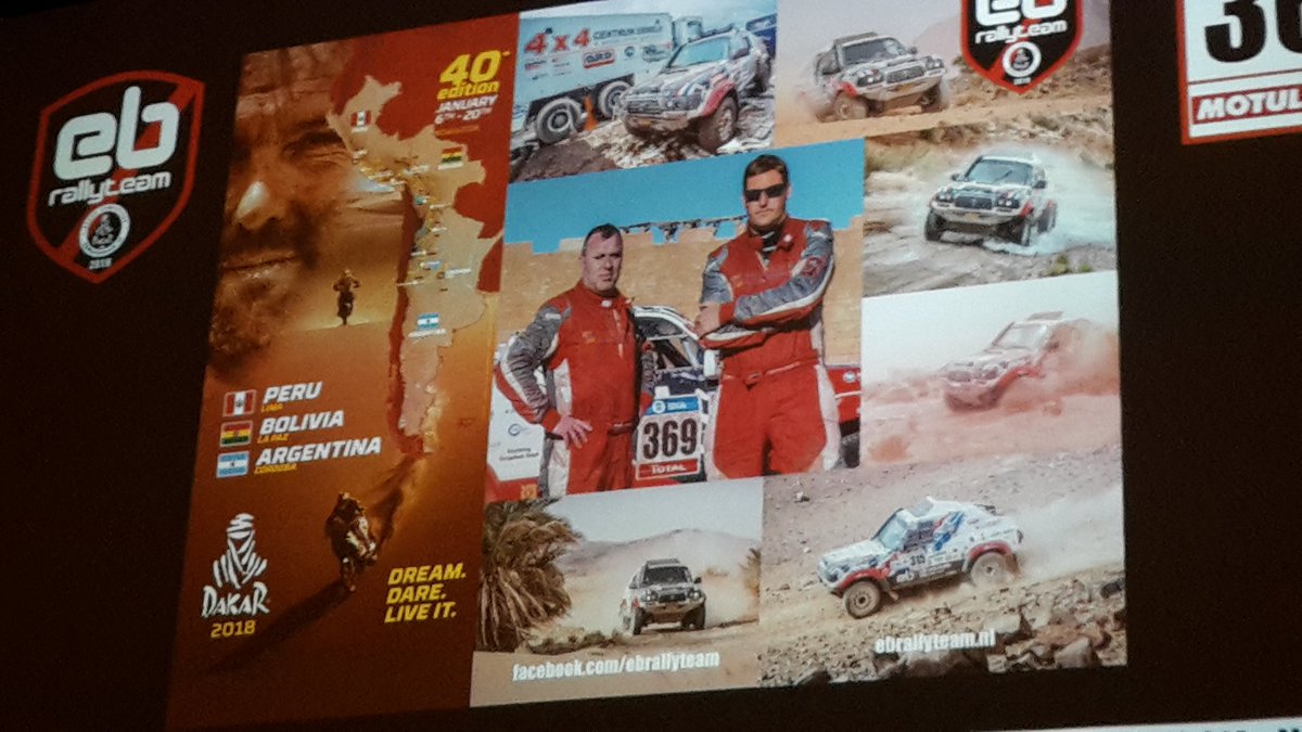 HADriessen's tweet photo. Namens college de Tielse ambassadeurs @BekkerEelco en @ORR785 Sijbrand Booij van @ebRallyteam succes gewenst met de uitdaging  #Dakar2018 Mooie rally door Peru, Bolivia en Argentina. Heb er vertrouwen in. Succes mannen. 🏁vlag op 20 januari gaan jullie zien. https://t.co/JBRn1l92HS