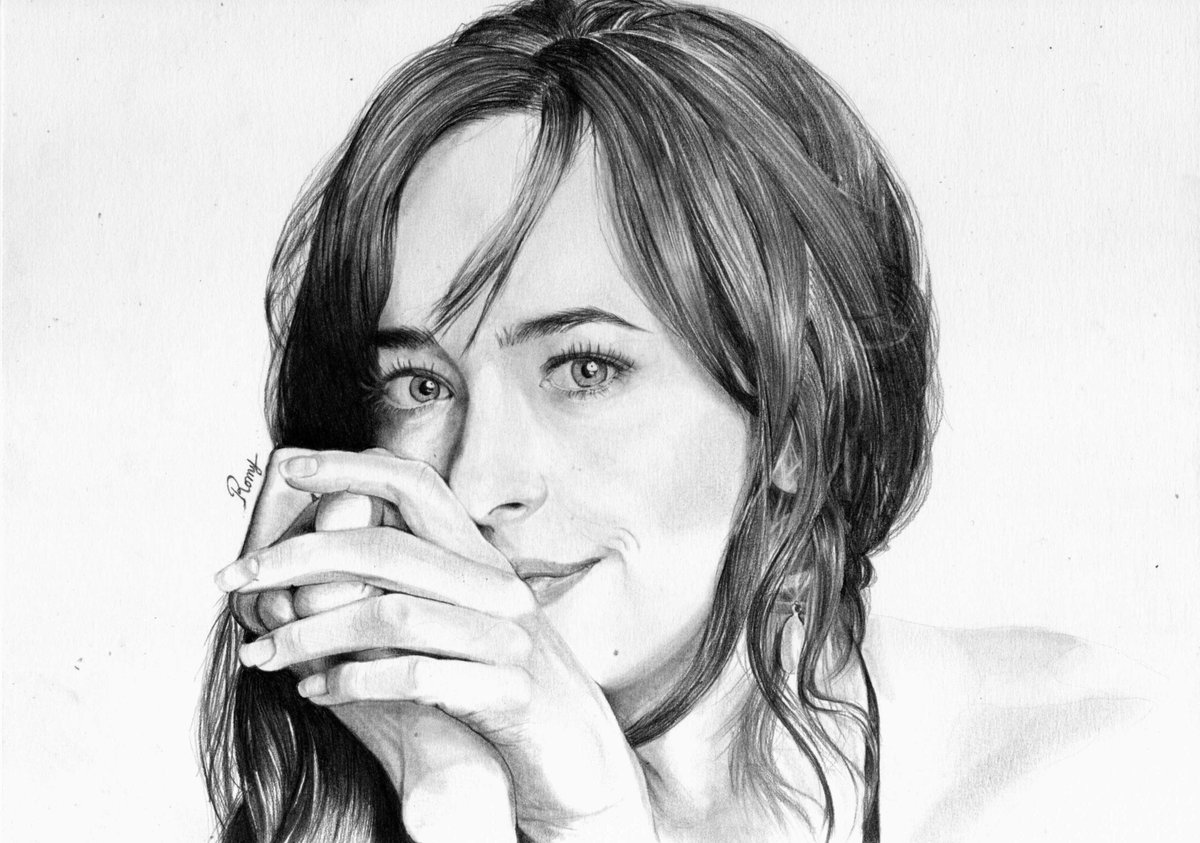 Cardon_Romy's tweet photo. After 8 hours to draw here is the final result. My Dakota Johnson's portrait in Pen. I hope she will see it and she like it.
#dakotajohnson #dakoholics #drawing #portrait #dessin #fifyshades #anastasiasteele @StellaBanderass @MelanieGriffith https://t.co/wcxQhcuPdn