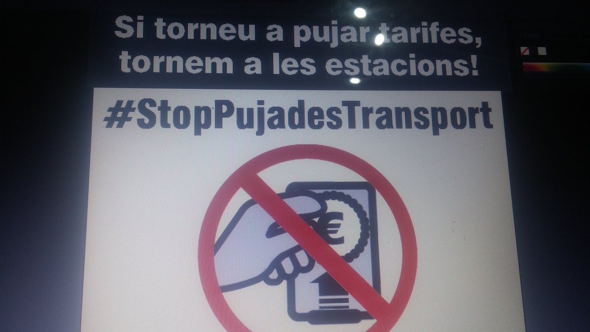 Algú pensava que no tornaríem? En uns minuts anunciem la primera mobilització!!! ✊✊✊ #StopPujadesTransport