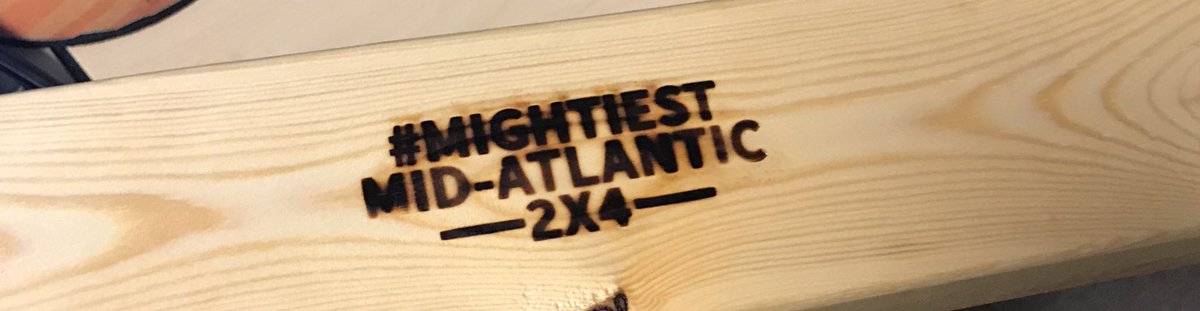 3x4 courtesy of David Craig and Alex here at the Ridge!