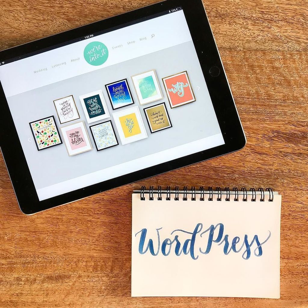 were_into_it's tweet photo. We're into @wordpressdotcom. Thanks to #wordpress we can design and build our own website. Stay tuned for our blogging debut, coming in 2018! (97/100) #100daysofthingswereinto #wereintoit https://t.co/gn8CqfbMec https://t.co/nY3208PC1J