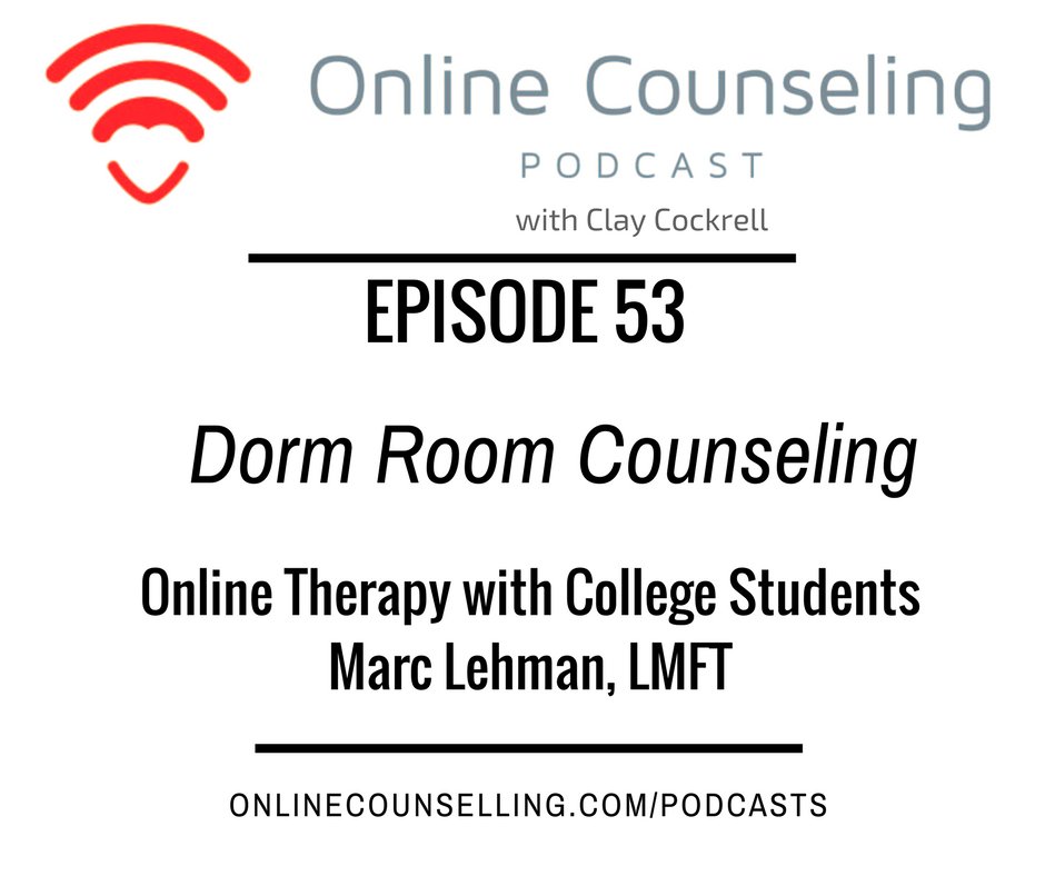 oncounselling's tweet photo. Online therapy for college students - a brilliant idea of using technology to meet the needs of this challenging population.
https://t.co/9kTjyjDANU https://t.co/6jzR407rbs