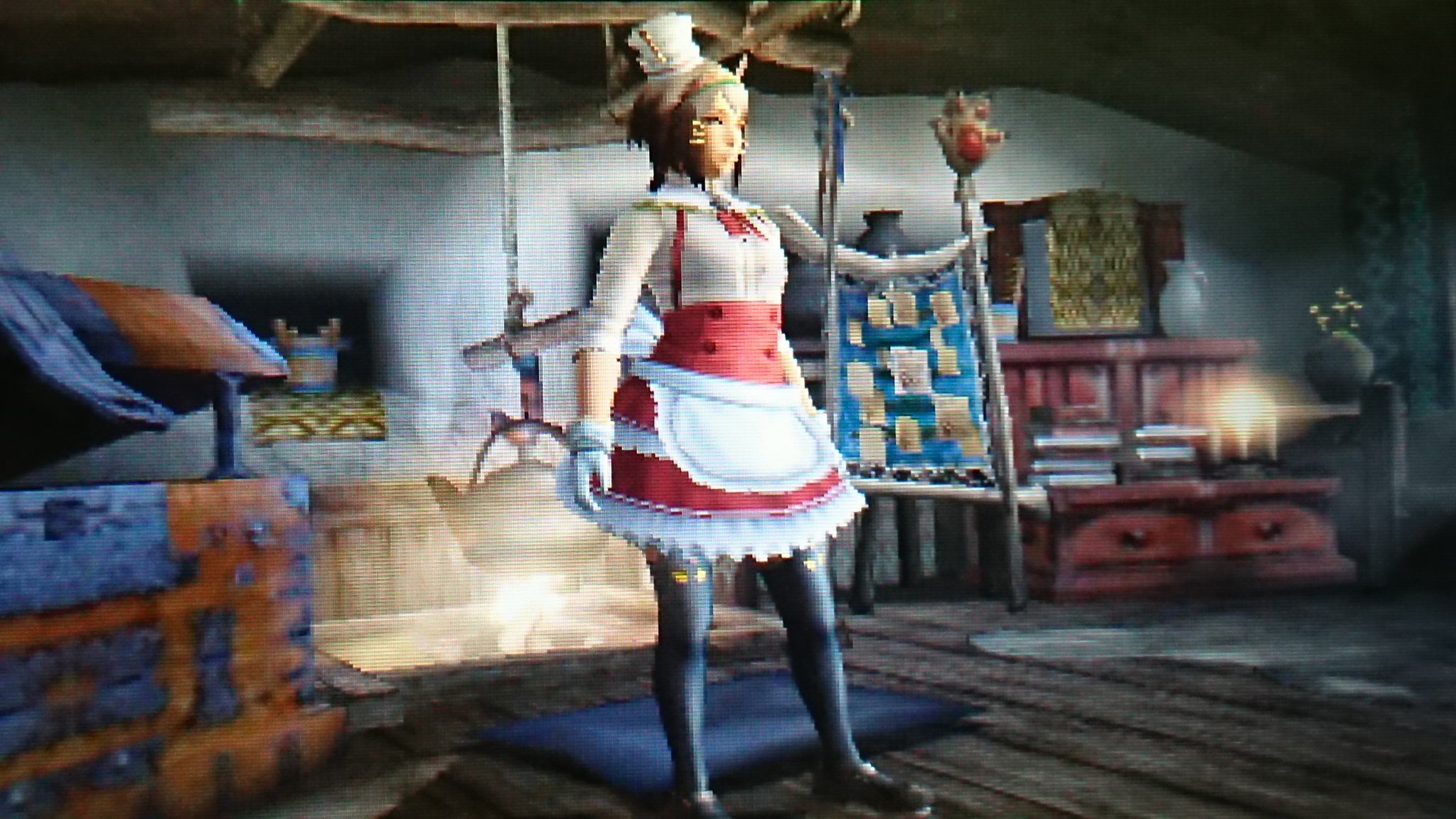 シノール Auf Twitter 見た目装備 その４ 猫メイドガンナー 主にネタで使用します Mhxx 見た目装備 T Co Ysjb4zhopx Twitter