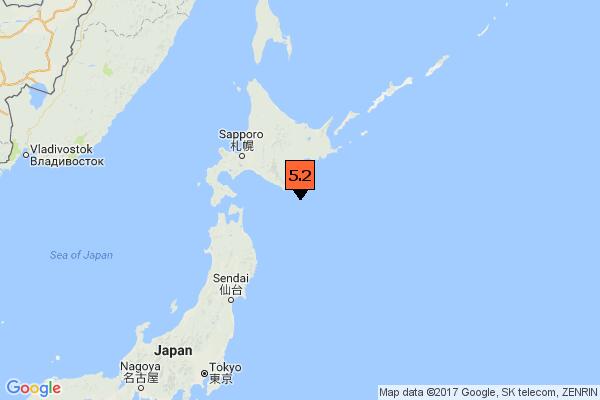 eqgr's tweet photo. 5⃣2⃣ 🇯🇵 Earthquake M 5.2, 29/12 06:14, depth: 10 Km, HOKKAIDO, JAPAN REGION #earthquake #eqgr #gfz - https://t.co/d0GW5NxDV8 https://t.co/dQX31ST8uh