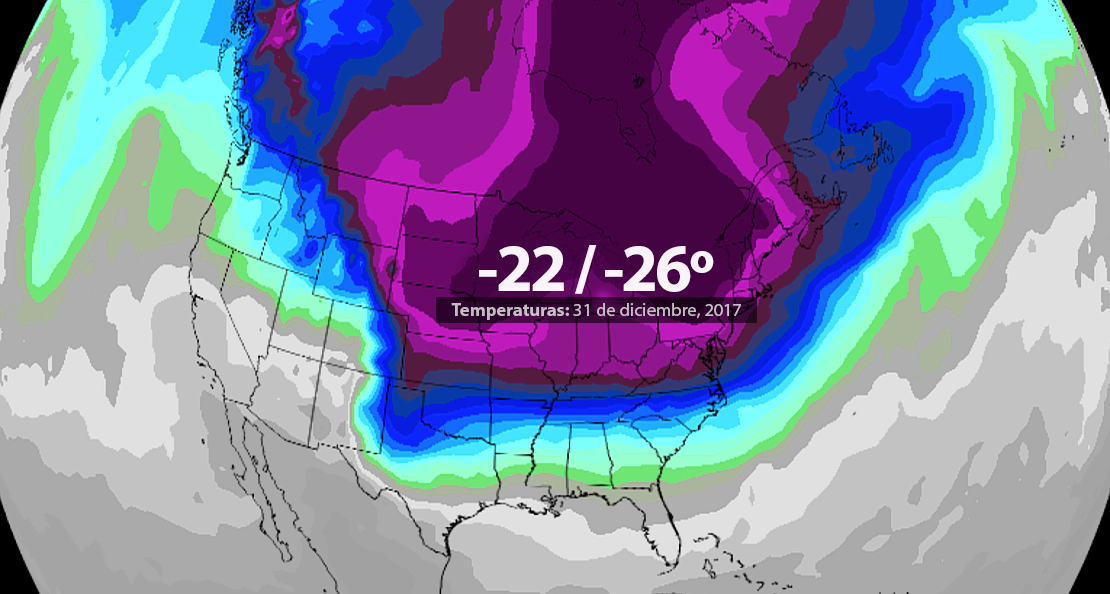 meteo7dias's tweet photo. Norteamérica, bajo una enorme lengua de aire ártico de -25ºC https://t.co/M8DFIwMuap https://t.co/nTn9tgSeMM