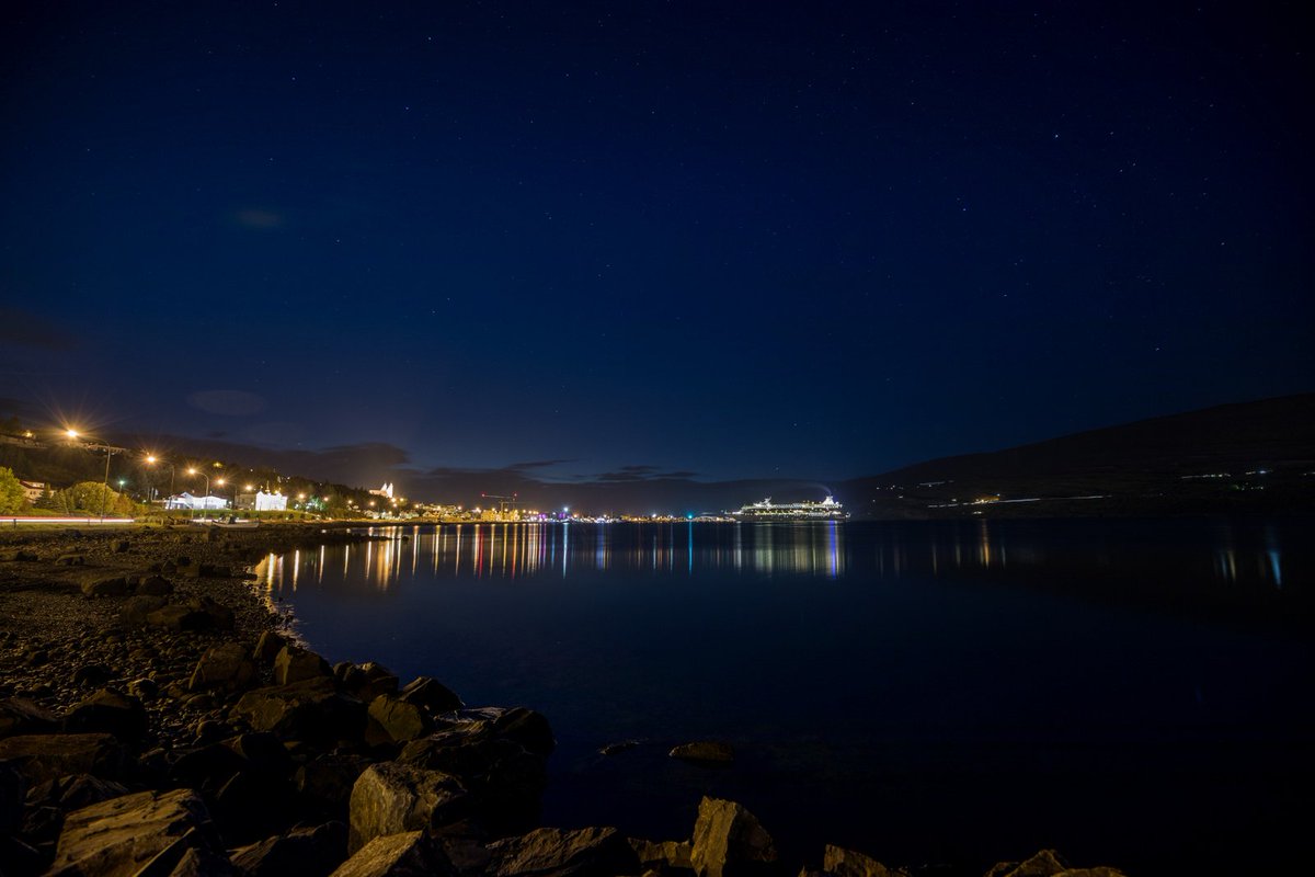 PortAkureyri's tweet photo. Shhh ... idyllic quiet night in progress!
#Iceland #Akureyri https://t.co/65wTgngCtR