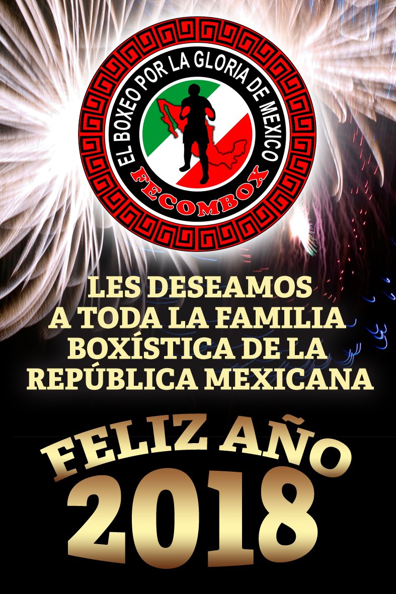 fecomboxmexico's tweet photo. FELIZ 2018 LES DESEA FECOMBOX https://t.co/dXfmn3x0yx