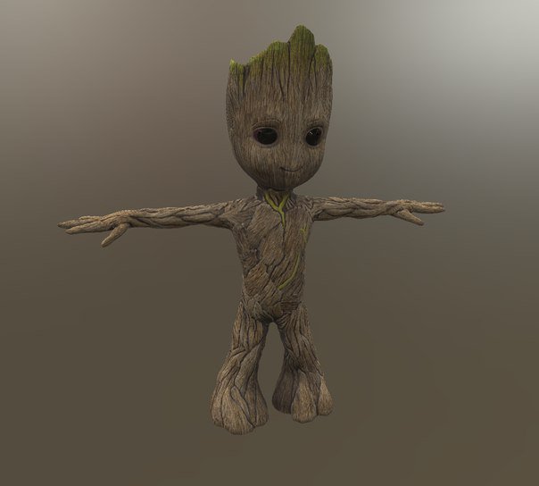 #Groot #3dsMax #3DCoat