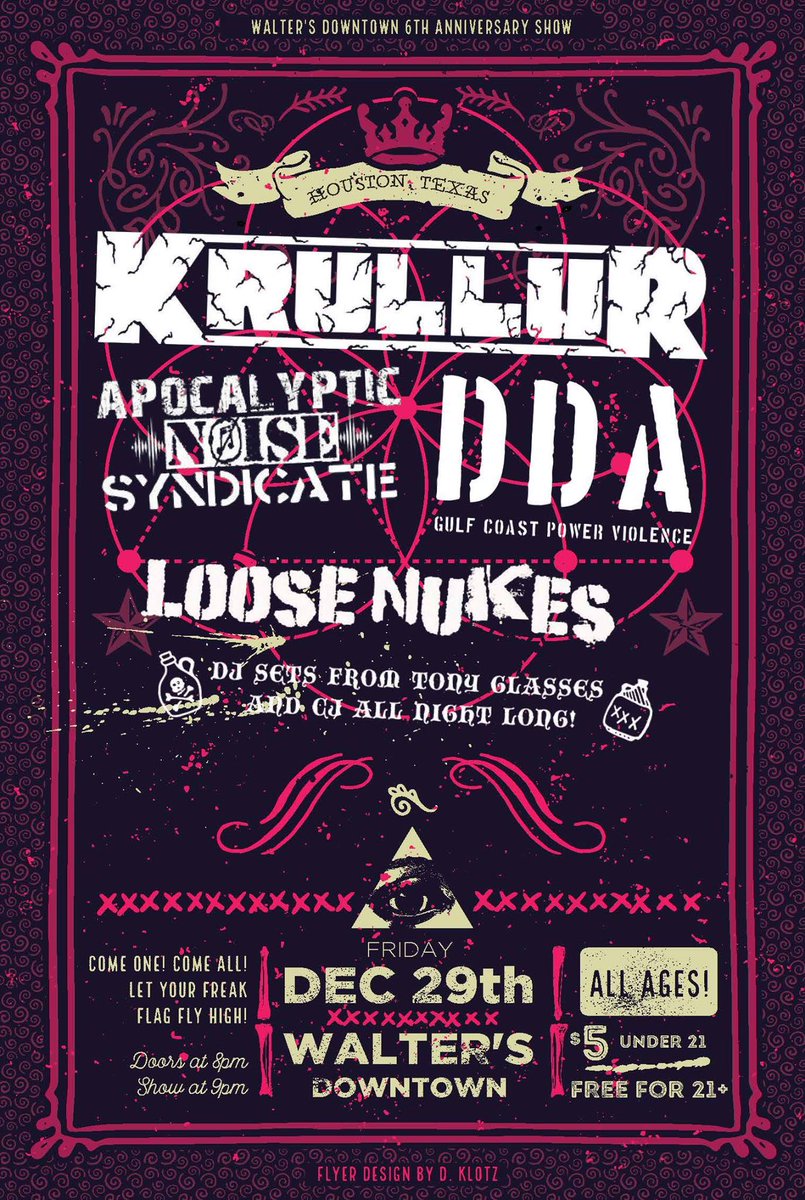 FREE SHOW TOMORROW NIGHT! 6 YEARS!