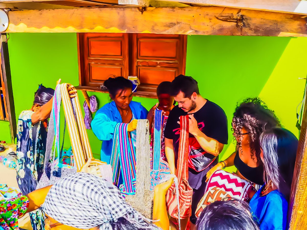 MyKimbs's tweet photo. Travelling the Colombian desert to get #wayúu bags from the wayùu tribes
A purchase of a wayúu bag contributes to the sustainability and preservation of native communities.
Want to be part of the change? Order yours!
💻 Online Store: https://t.co/ltWEbO2DhG
#supportchange #yyc https://t.co/1OcX28GIVq