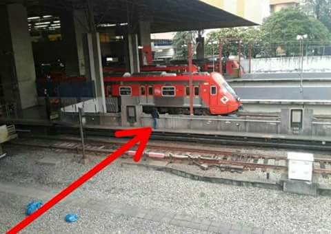 #flagrante

Homem desembarcou na estação Tatuapé do Metrô, e para não pagar a transferência com a CPTM, ele andou ao lado da via e pulou o muro que divide a linha do Metrô e CPTM para embarcar no trem da Linha 11-Coral e não pagar passagem.

📸 Equipe Diário da CPTM