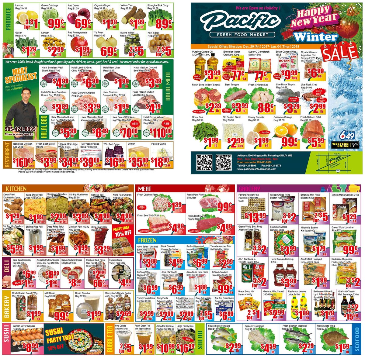 FreshPacific's tweet photo. Weekly Flyer
Dec. 29 – Jan.04, 2018 https://t.co/uWLrTDqT7v