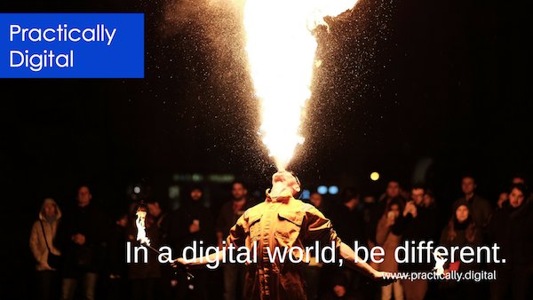 practicallydgtl's tweet photo. In a digital world, #bedifferent Find the right digital answers for your business transformation #CEO #CMO #CIO #digital #transformation Visit us at https://t.co/DDkO7IqsCx https://t.co/It6Ie9ru6d