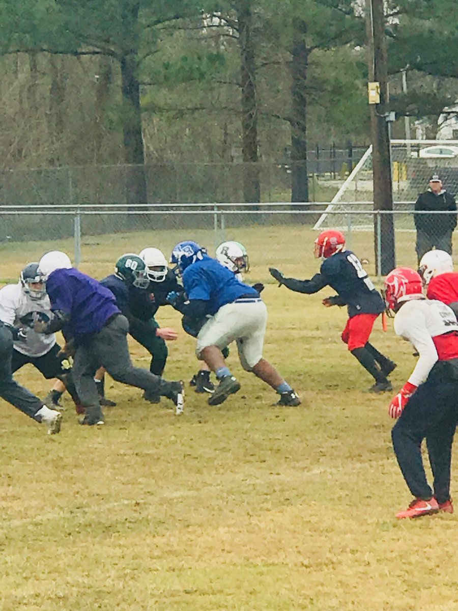 NB’s Big Man, Diondre Pearson is putting in work n getting noticed in New Orleans at the Offense-Defense Bowl! #neverstopworking #alwaysgetbetter