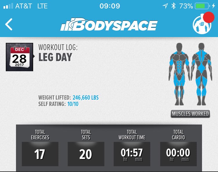 bwrighteousfit's tweet photo. BIG BAD #LEGDAY!
🦍🦍
#MissionPossiblePat @bodybuildingcom #BestSelf @THEBodySpace @LegionAth #workout #lifting #lifter #Fitness #bodybuilding #weightlifting #nodaysoff #BackWorkout #legday #legs #FitnessGoals #fitspo https://t.co/a27gdUz42o