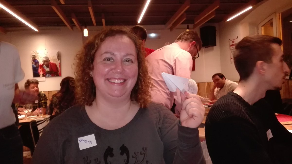 CalamburTrad's tweet photo. En @Napargar en la cena de @foolsdinner_nav
#fools6 #freelancers #emprendedores https://t.co/sLUzpbPM1i