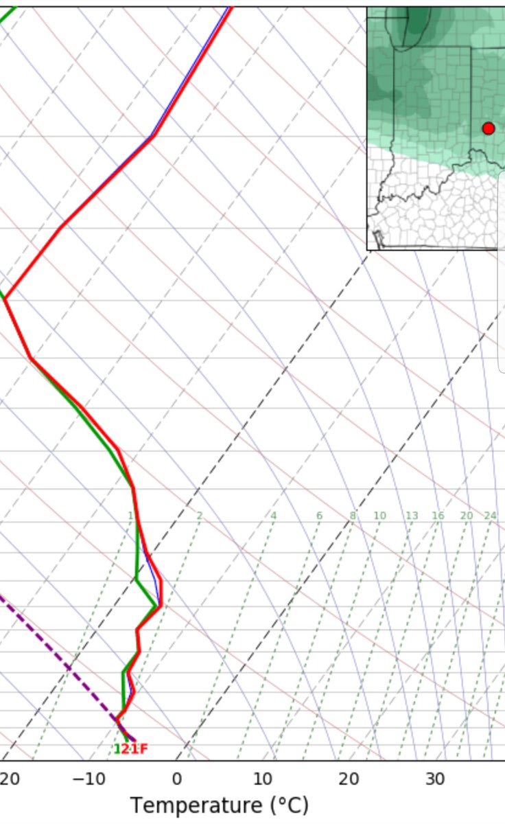 WX_Marker's tweet photo. The #FluffFactor is real tomorrow. Nearly isothermal within DGZ. Your 10:1 snow maps won't work #meteorology https://t.co/QNyDqYU8UR