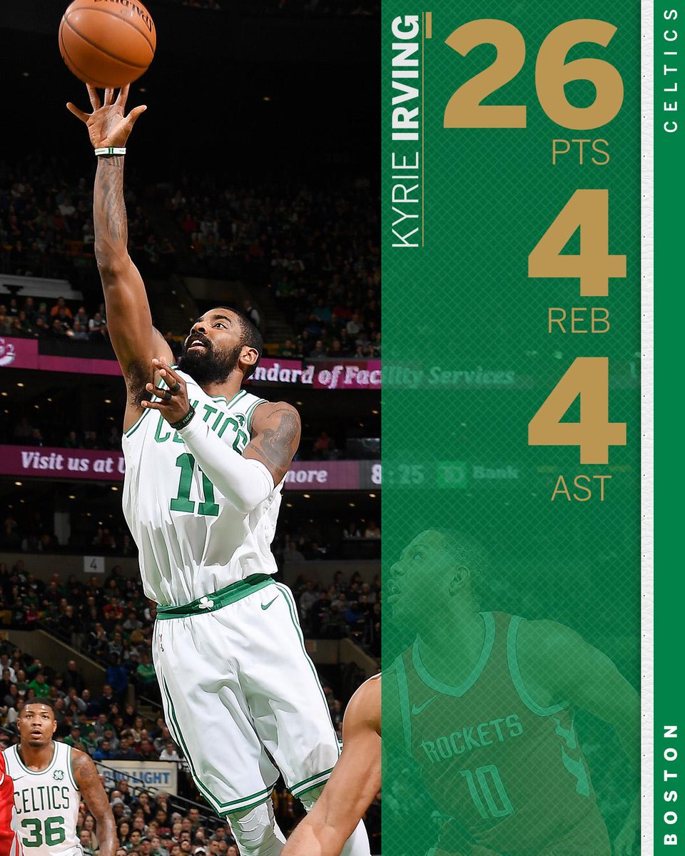 SportsCenter's tweet photo. What. A. Comeback.

Down 26, Kyrie leads the @celtics to the NBA's biggest comeback win of the season. https://t.co/8xatfz6vRJ