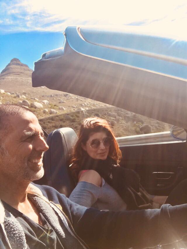 akshaykumar's tweet photo. Forever making every ride full of adventure and amusement, my favourite companion...for life! Happy birthday, Tina 😘 https://t.co/RJyJKNZvXs